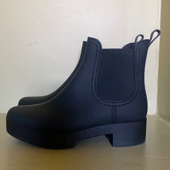 SOLD-JEFFREY CAMPBELL Chelsea Rain Boot - Picture 3 of 5